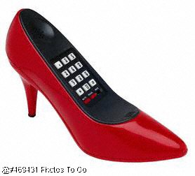 High heel shoe telephone
