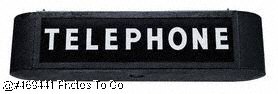 Telephone sign